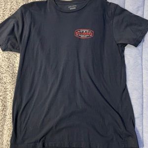 Billabong blue large shirt with graphic